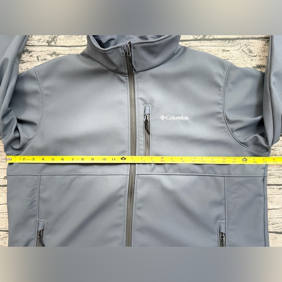 Columbia Ascender Softshell Jacket for Men, Full Zip Gray, Size XL - Picture 4 of 11